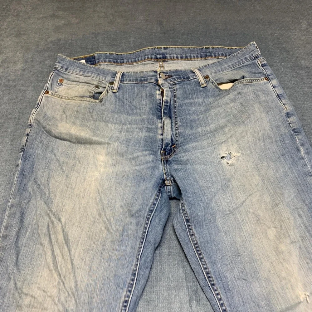 Levi's 541 Jeans Mens 38x30 Blue Denim Medium Wash Athletic Tapered Fit Outdoor